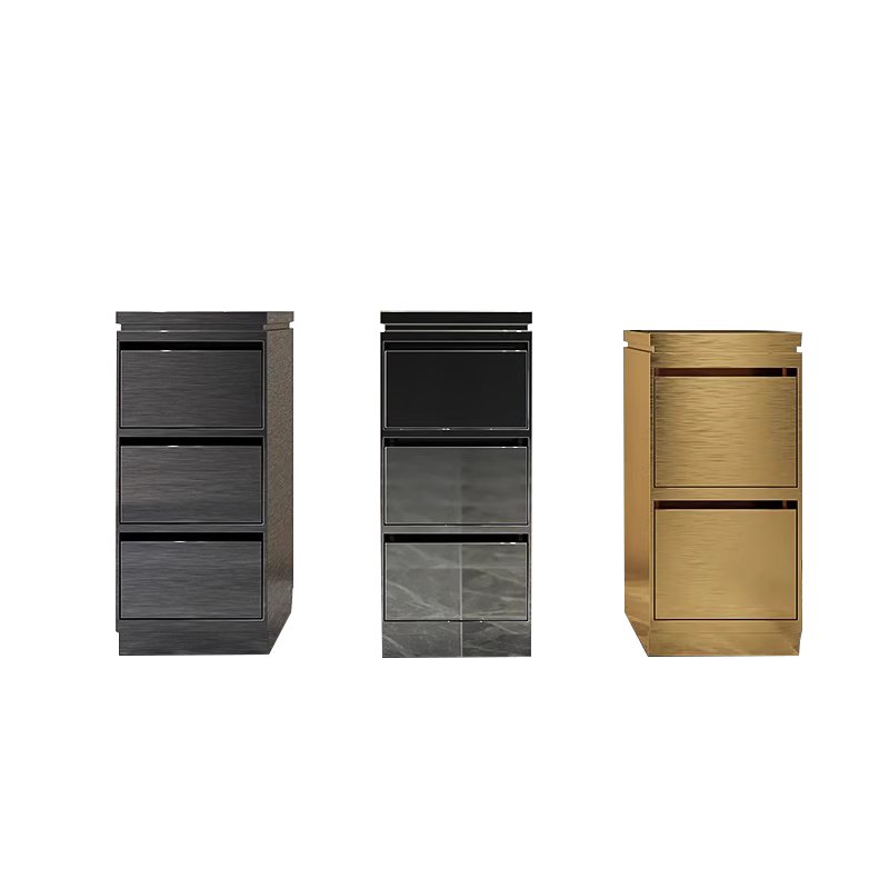 Foshan Great Factory Salon Equipment New Design Luxury Modern Tools Storage Cabinet For Barber Shop