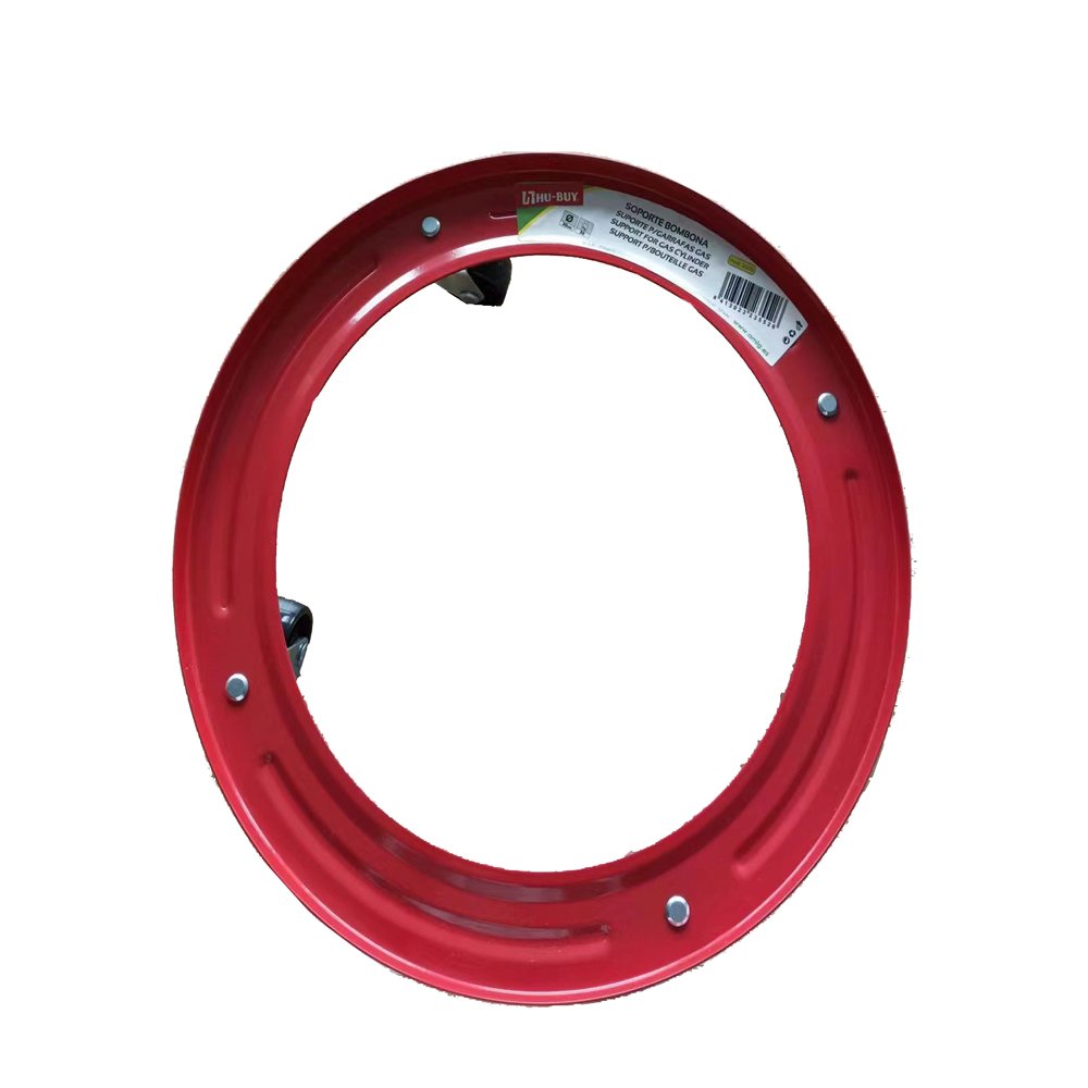 Round shape Steel transport helper Home Trolley Red Dolly Trolley