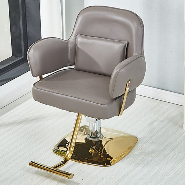 Modern Luxury Beauty and Hair Salon Furniture Reclining Hair Salon Barber Chair with Stand for Feet