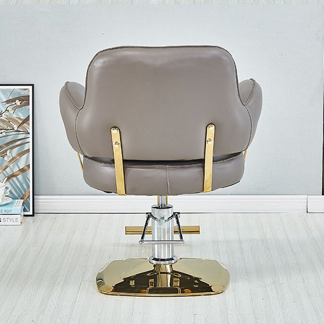 Modern Luxury Beauty and Hair Salon Furniture Reclining Hair Salon Barber Chair with Stand for Feet