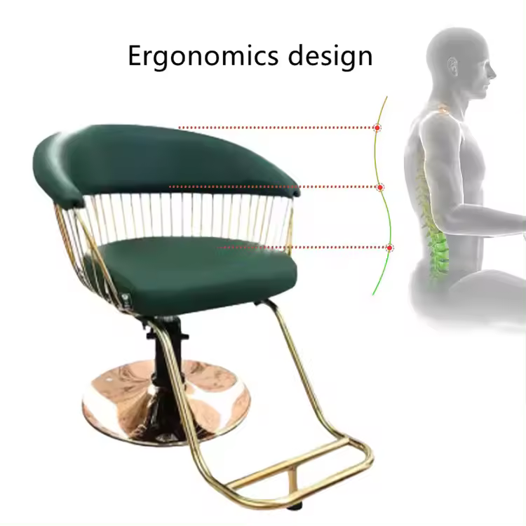 Popular Salon Furniture Sets Hairdressing Chair Cheap Styling Chair for Women Barber Chair Modern Comfortable Height Adjustable