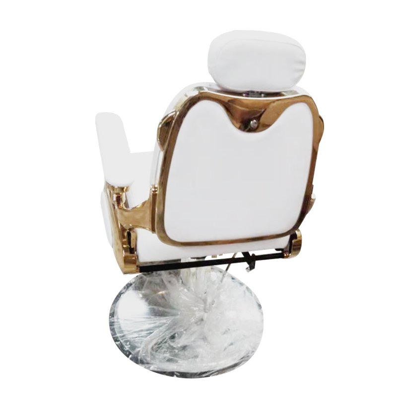Classic Portable hair salon hairdressing chair professional luxury golden vintage barber chair high-end lift shaving chair