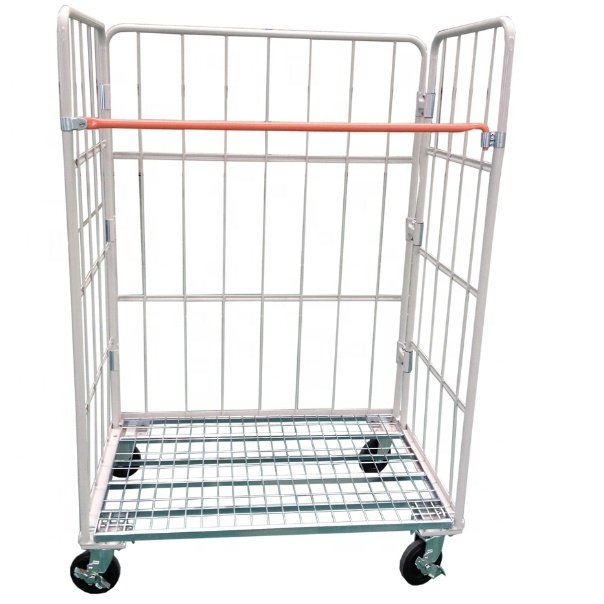 Storage rack trolley Roll Container storage cage logistics carts