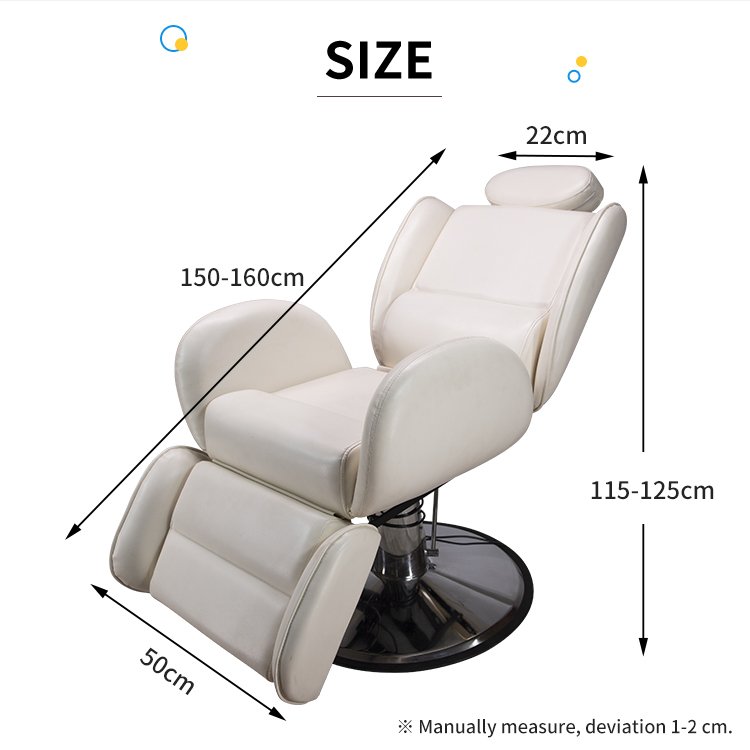 Reclining hydraulic pump cadeira de barbeiro silla de peluquero women's salon equipment beauty salon barber chair