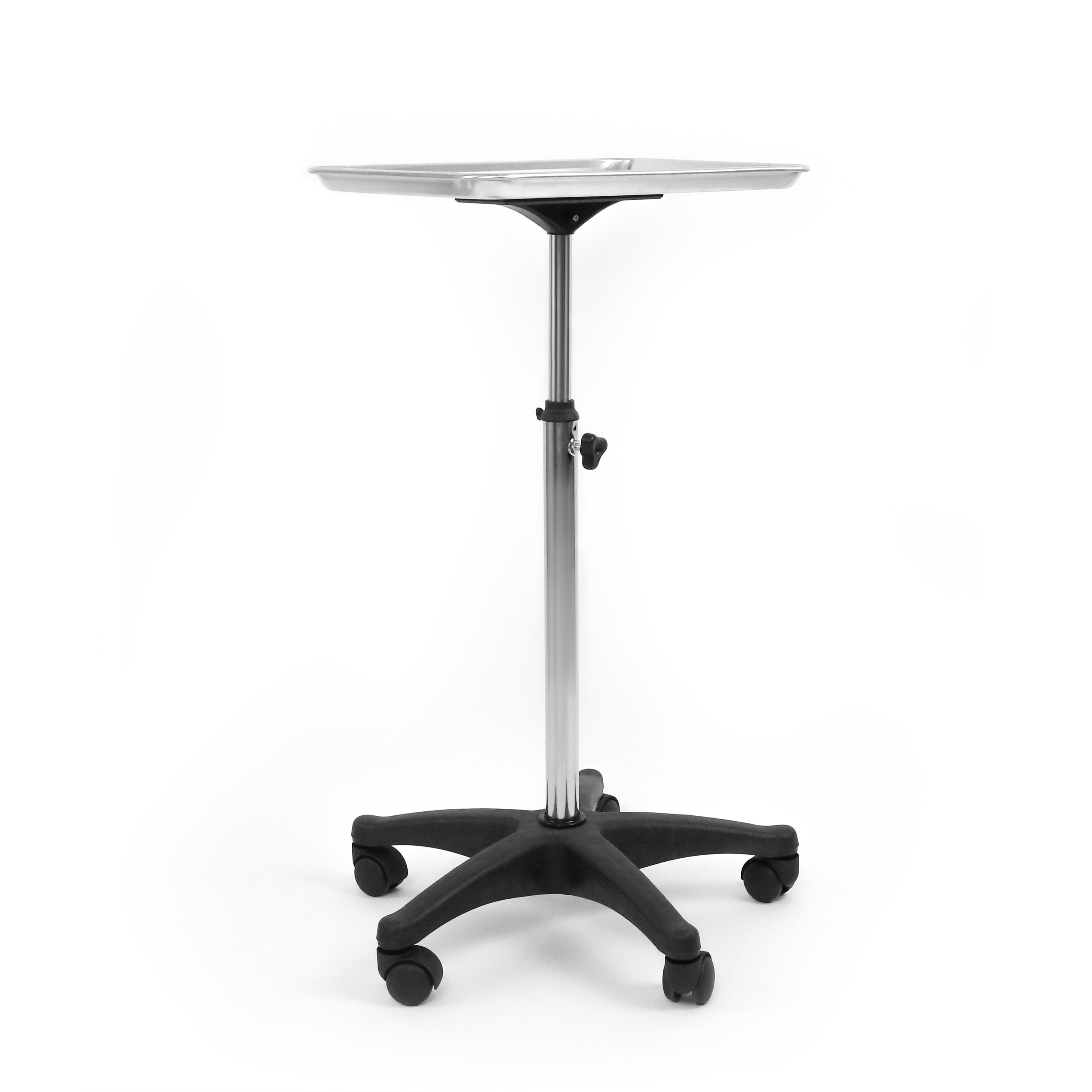 portable hair salon equipment rolling cosmetics trolley metal tray for spa