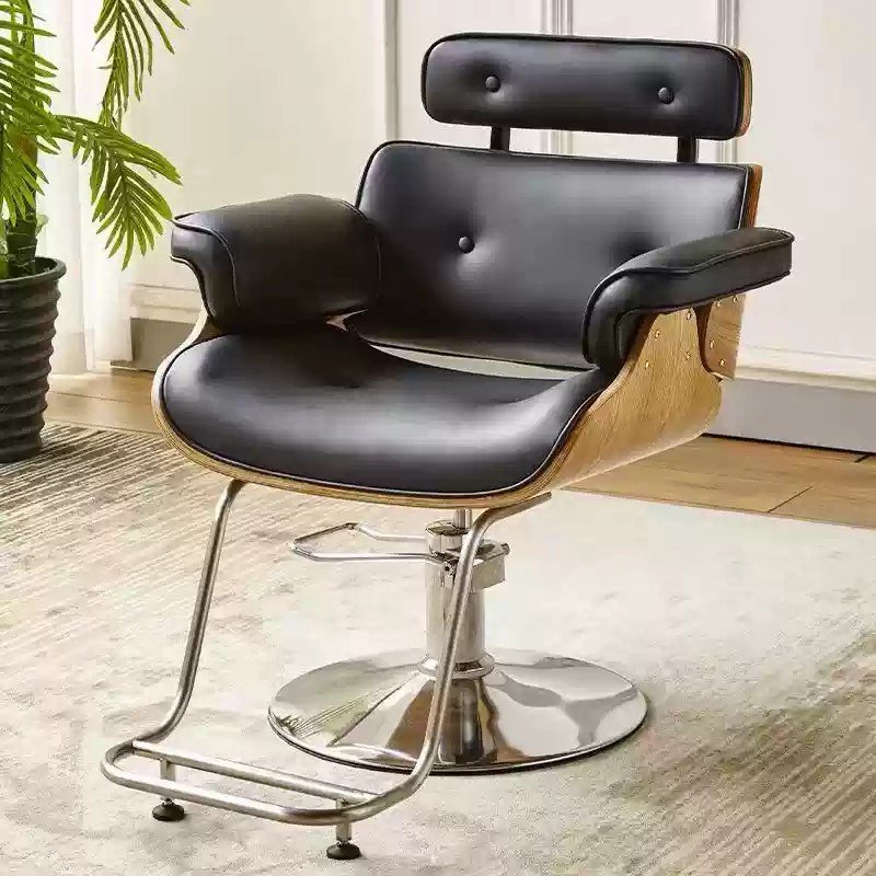 Wholesale High Quality Lifting Barber Chair Hair Styling Salon Chair Hairdressing Rotating Barber Chair For Haircut