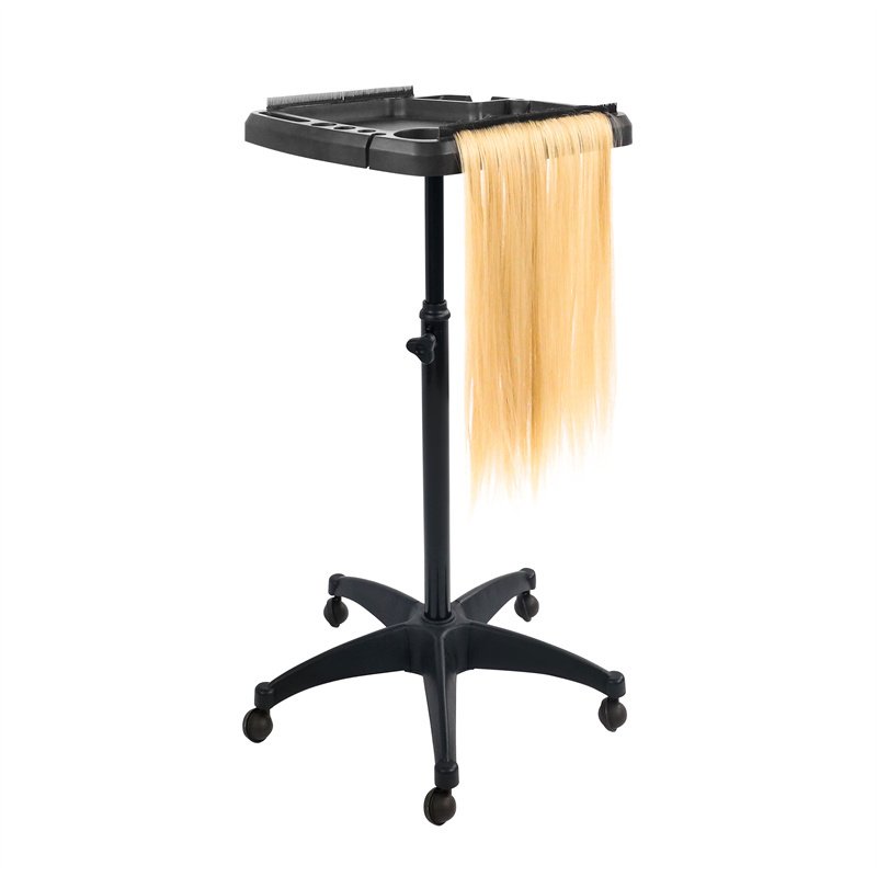 2024 new hair extension hanger rack with Silent universal wheel