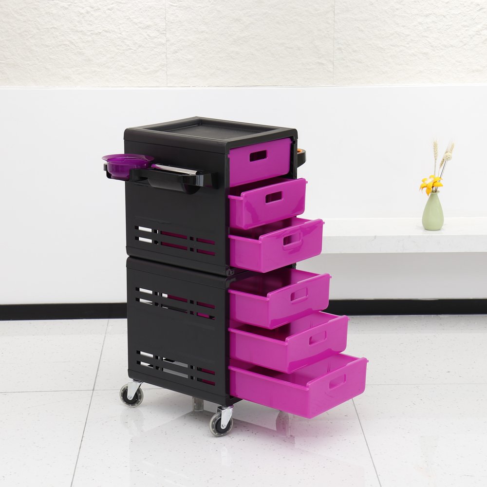 Hot Selling Practical Multi Purpose Hand Carts & Trolleys Furniture For Hair Salon