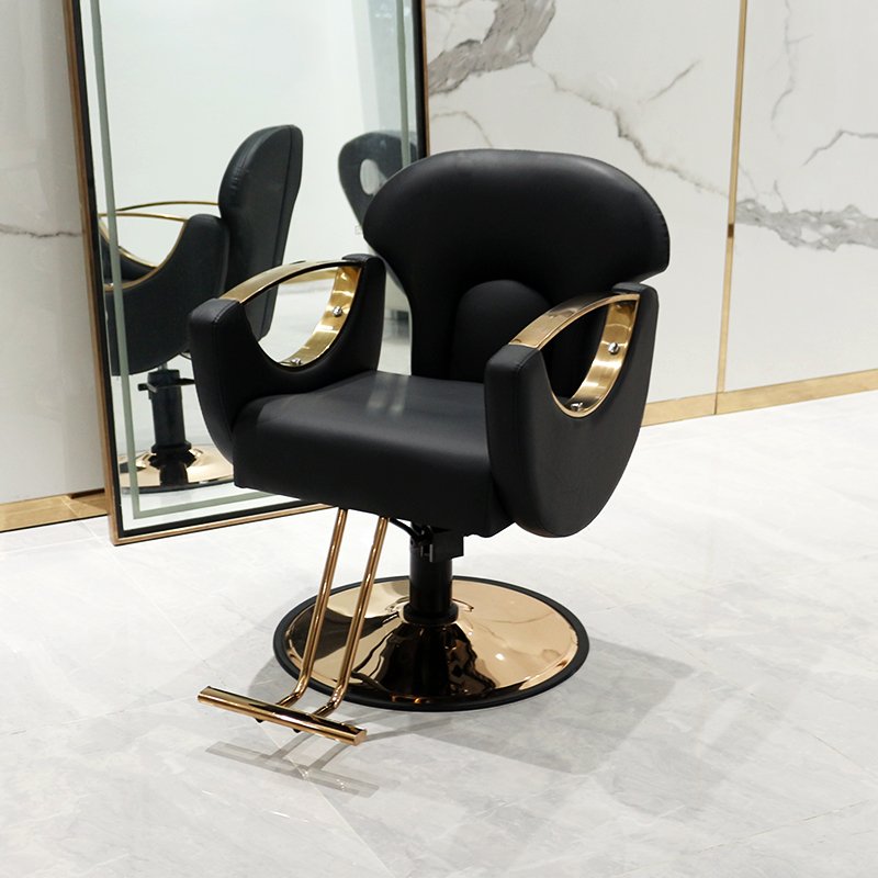 Jincheng simple salon modeling stool hydraulic pump beauty salon chair full reclining barber chair wholesale price