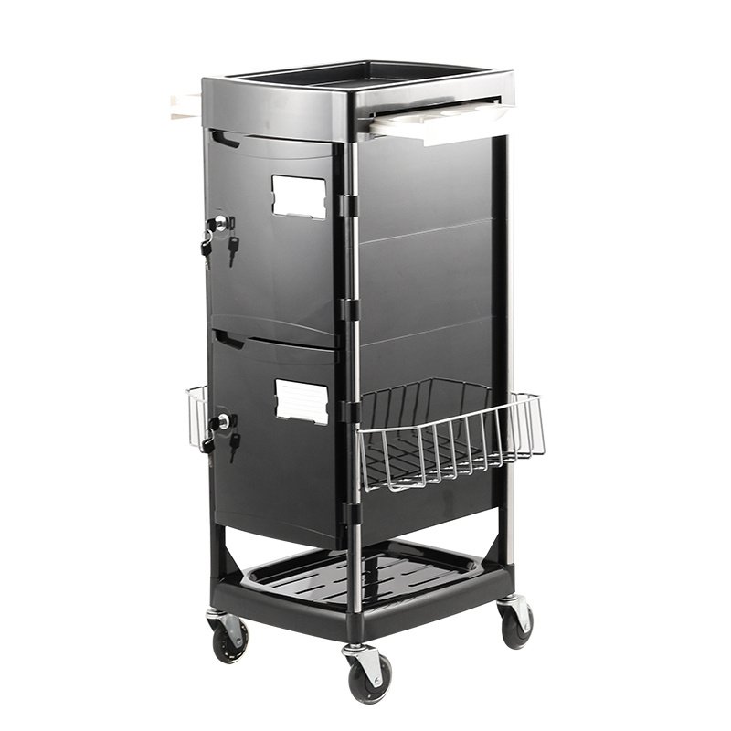 cheap professional hair salon trolley cart hairdressing trolley for salon