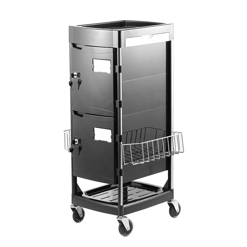 cheap professional hair salon trolley cart hairdressing trolley for salon