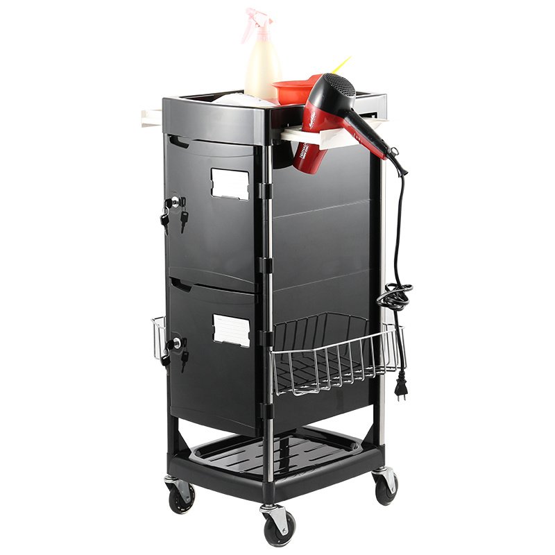 cheap professional hair salon trolley cart hairdressing trolley for salon