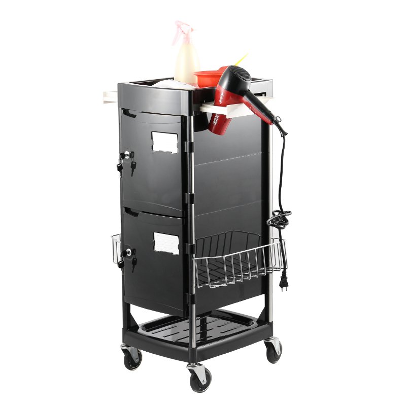 cheap professional hair salon trolley cart hairdressing trolley for salon