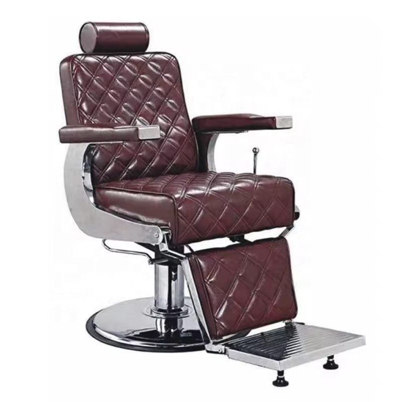 Professional Modern Style Barber Chair For Men's Hairdressing Salon Chair Synthetic Leather Barber Chair Furniture