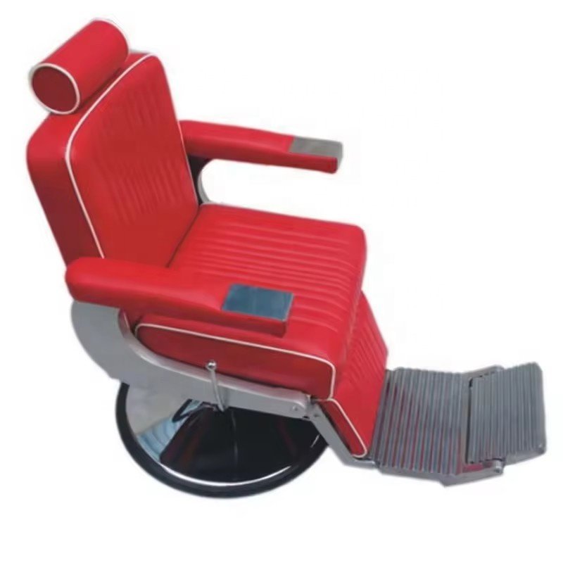 Professional Modern Style Barber Chair For Men's Hairdressing Salon Chair Synthetic Leather Barber Chair Furniture