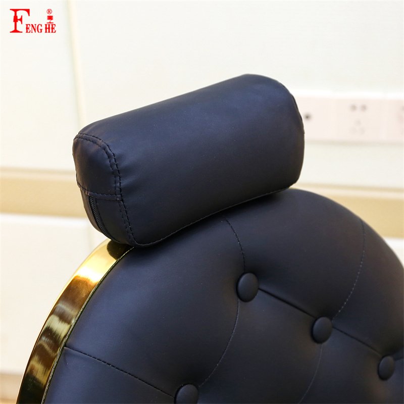 Hot Sale Fashion Design vintage barber chair black sturdy barber chair