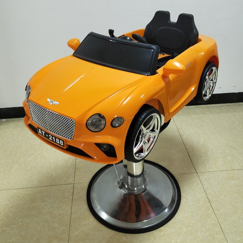 Hot Sell Children's Barber Chair Cartoon Car Barber Shop Baby Hair Chair Salon Furniture Modern / Carton All 2 Cartons 1 PC