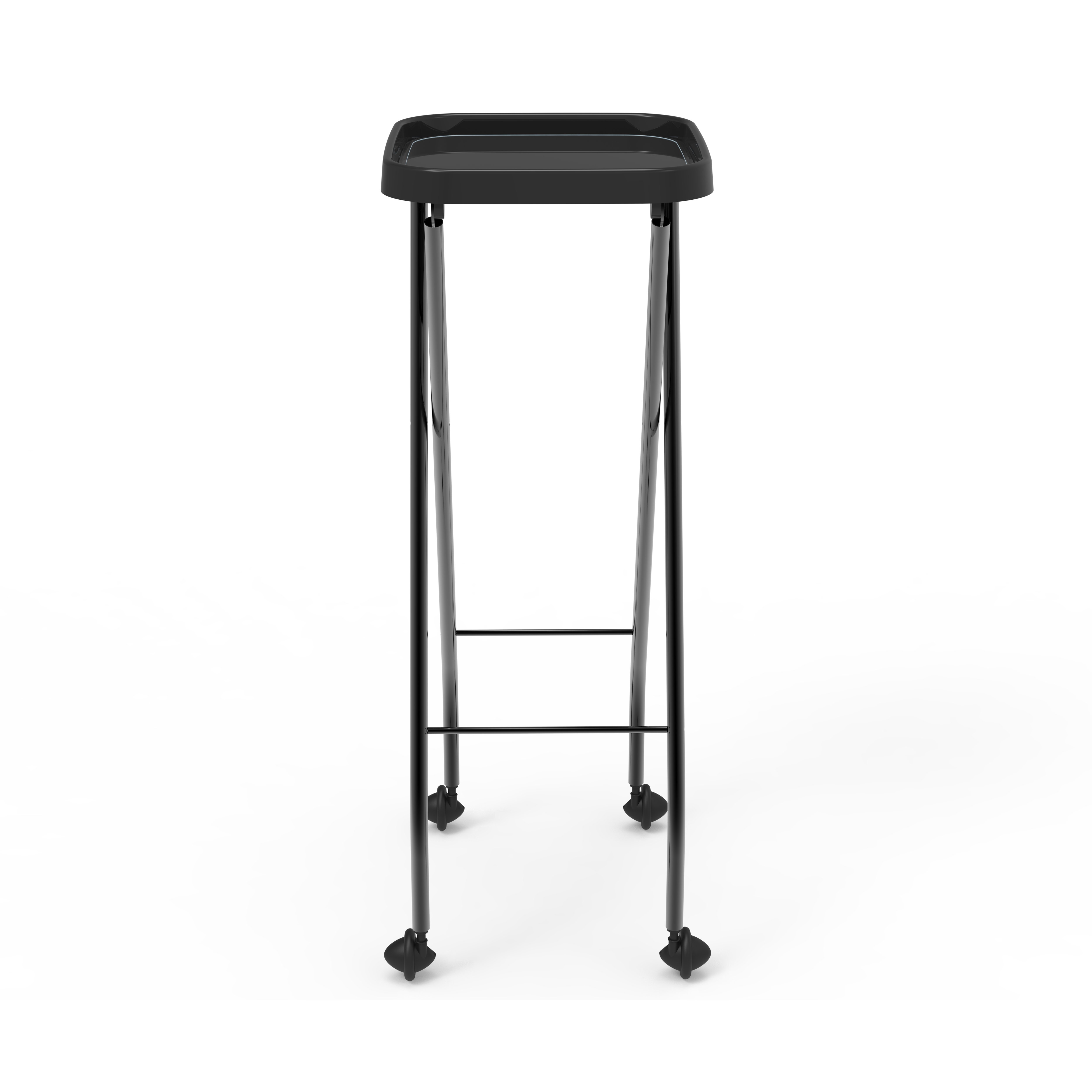 Beauty hair salon trolley Folding Service Tray