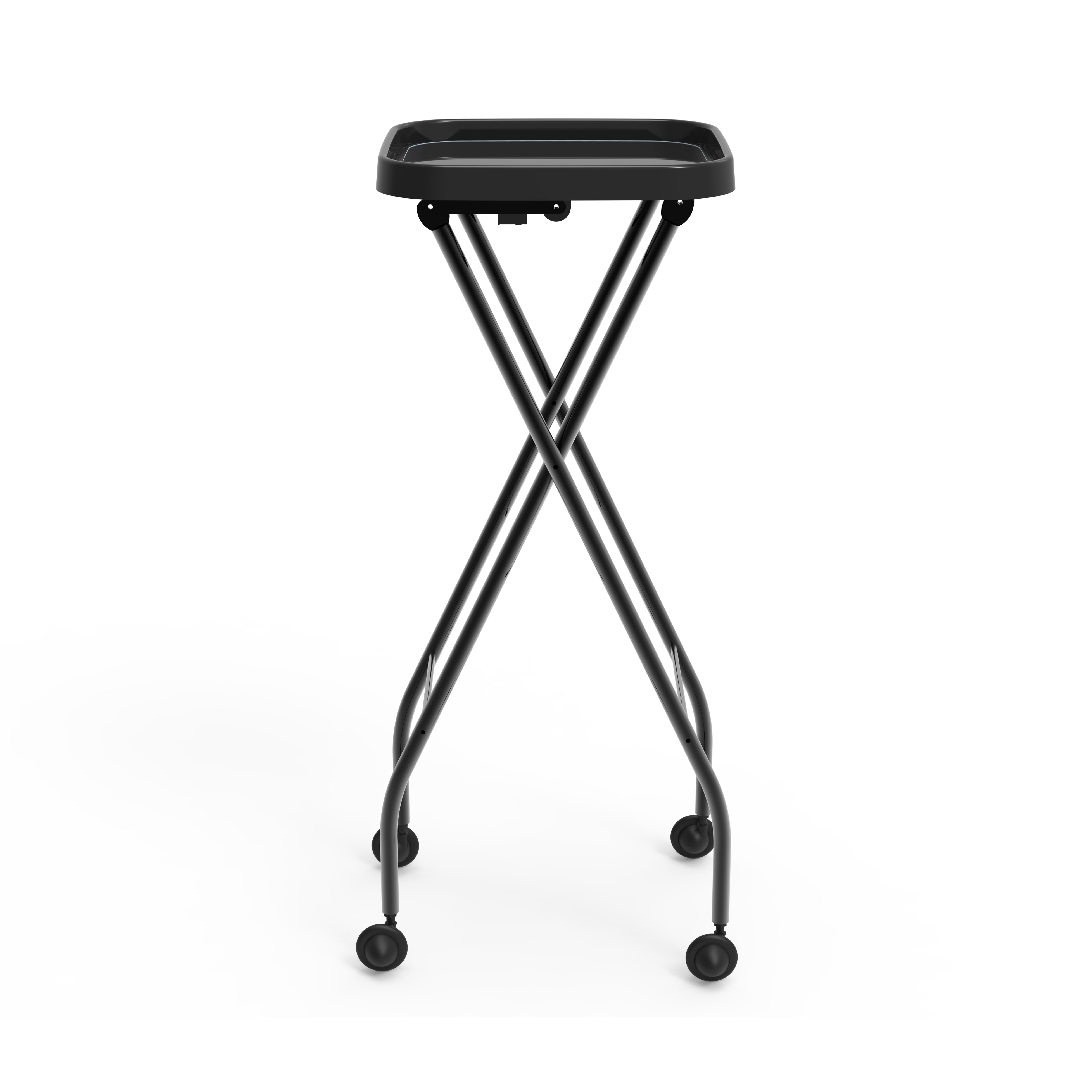 Beauty hair salon trolley Folding Service Tray