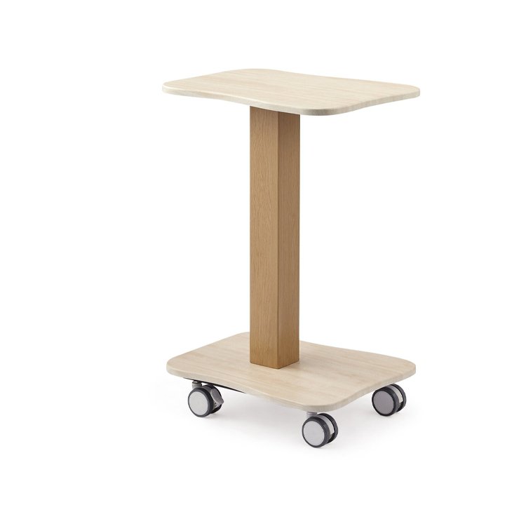 Professional Makeup Trolley White Color Metal Material For Skincare Device