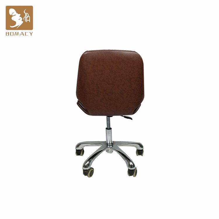 Salon barber chairs beauty hydraulic dryer spa luxury nail pedicure transparent acrylic furniture hairdressing rolling stool