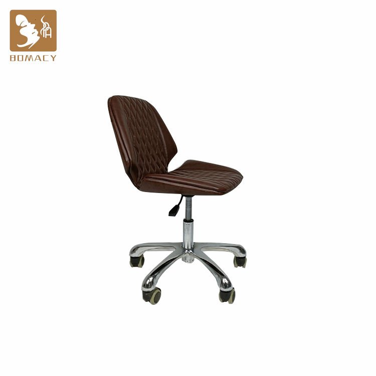 Salon barber chairs beauty hydraulic dryer spa luxury nail pedicure transparent acrylic furniture hairdressing rolling stool