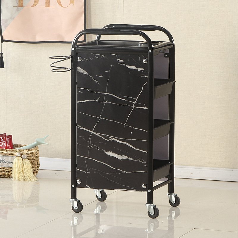 New Hair Salon Trolley Special Ironing And Dyeing Tools For Barber Shop Multifunctional Five-layer Bar Car Beauty Salon Trolley