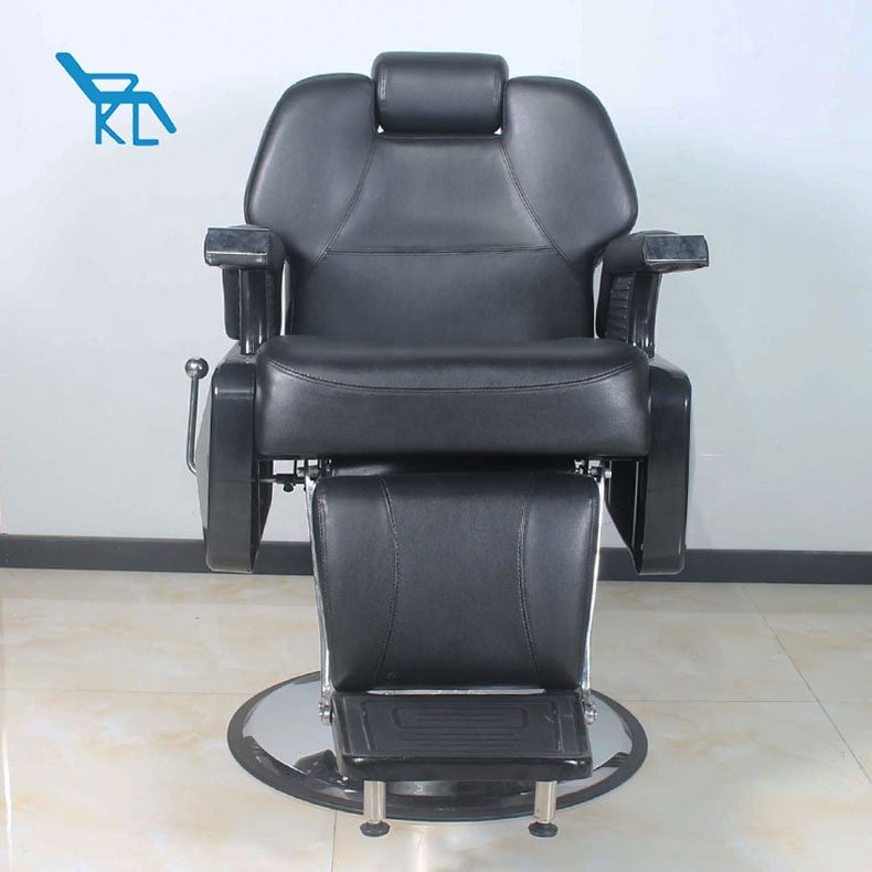 New high-end export barber chair with oil head down retro rotating lifting hairdressing shaving chair