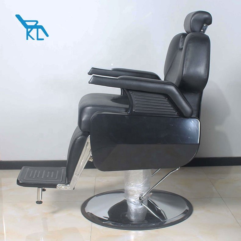 New high-end export barber chair with oil head down retro rotating lifting hairdressing shaving chair