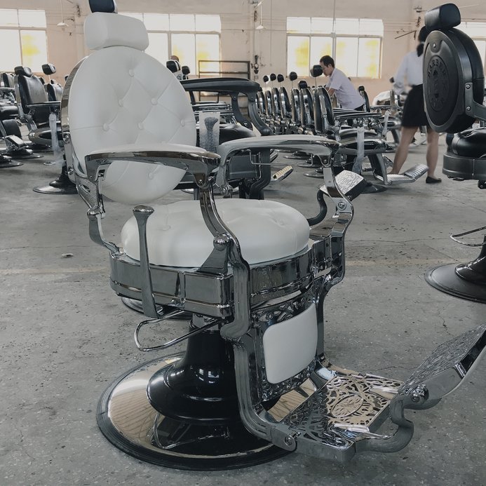 Hair salon hydraulic pump antique barber chair CB-BC007