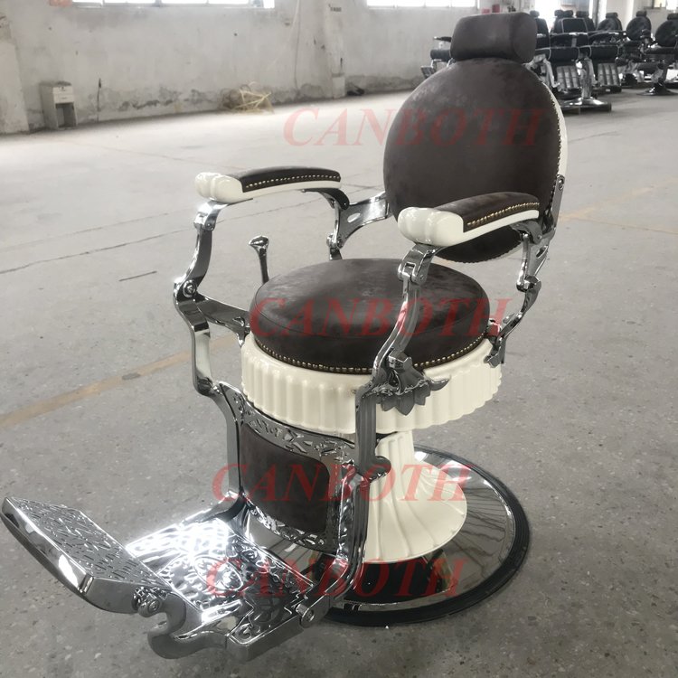 Hair salon hydraulic pump antique barber chair CB-BC007