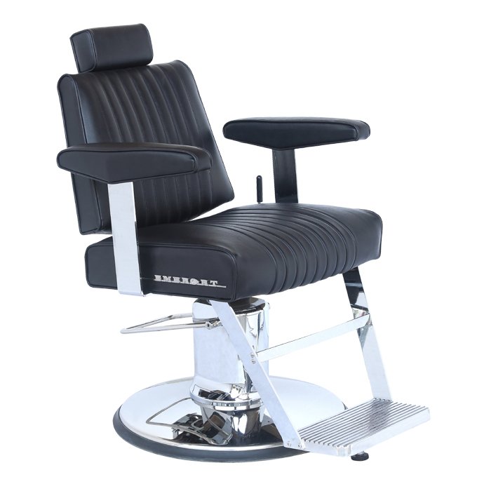 takara belmont Hydraulic Pump Men S Salon Equipment Beauty Salon Barber Chair Black Cadeira Leather Metal Hair Wood Friend Iron