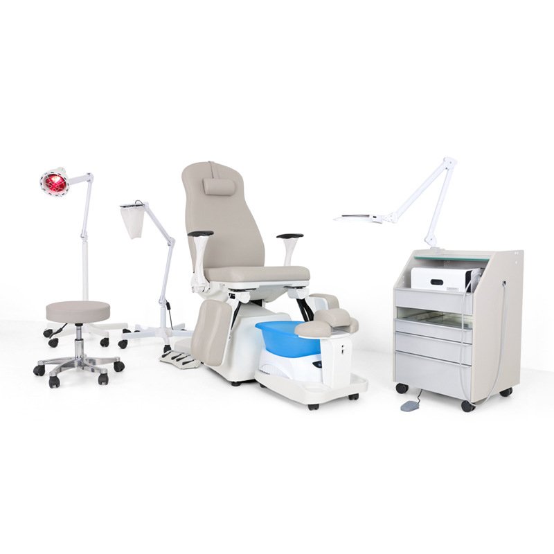 HICOMED High Quality Pedicure Tool Cart Multi-layer Drawer Beauty SPA Hospital Health Center Wheeled Mobile Trolley