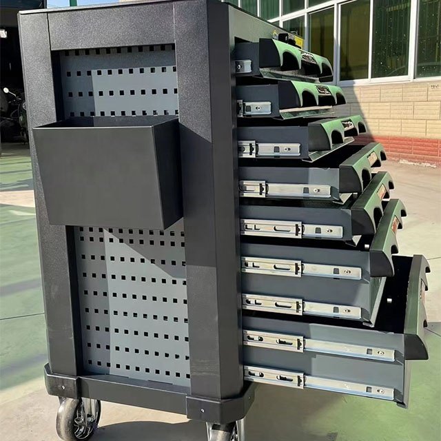 Barber cabinet tattoo station salon cart trolley