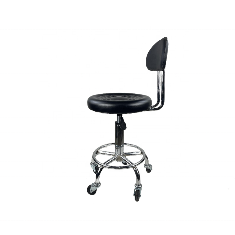 Modern Salon Furniture Barber Stool Chair Drafting Chair with Backrest Adjustable Chair for Salon