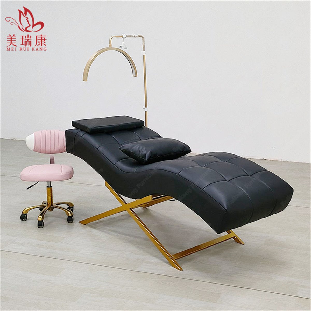 New Model S Beauty bed Ergonomic lounge chair Beauty Tattoo beauty bed head is adjustable