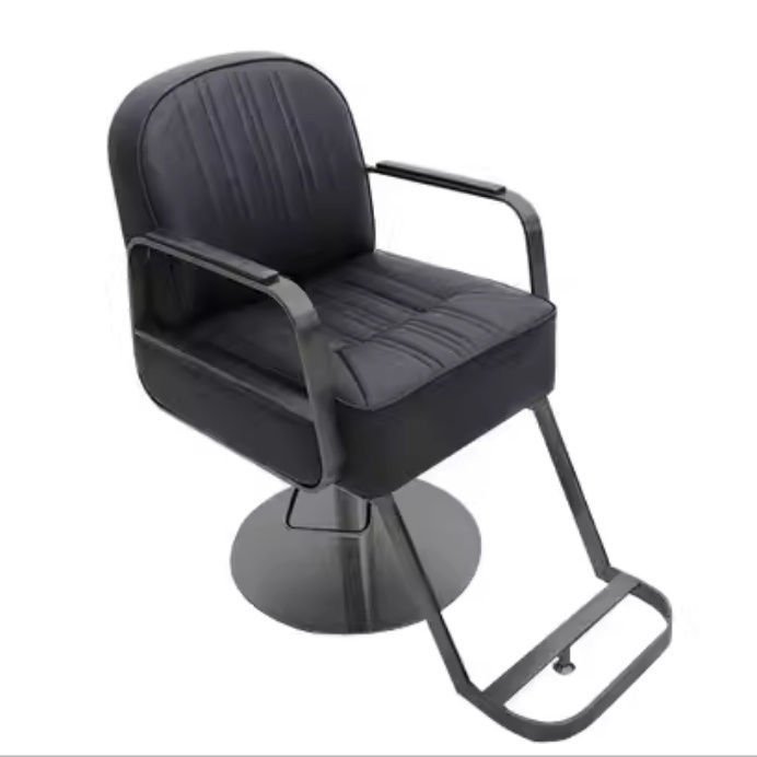 Lady's Styling Cutting Chair in Gold for Beauty Salons Barber Shops Spas-Synthetic Leather Salon Furniture for Workshops Sale