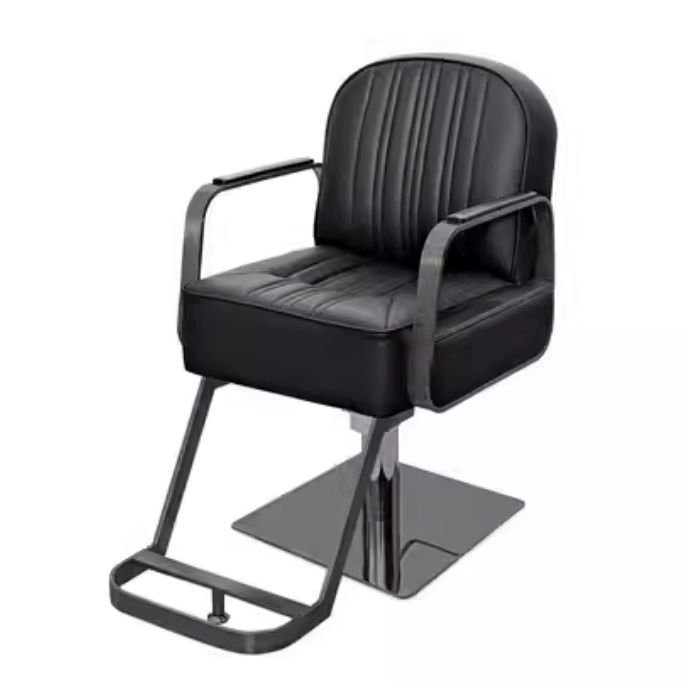 Lady's Styling Cutting Chair in Gold for Beauty Salons Barber Shops Spas-Synthetic Leather Salon Furniture for Workshops Sale