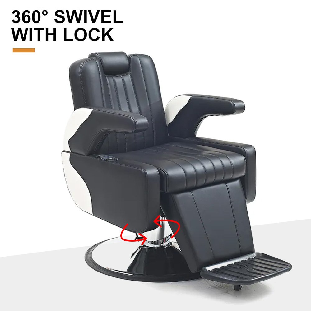 Hot Sale Antique Heavy Duty Hydraulic Salon Chair For Man Vintage Barber Chair In Barber Shop Hair Cutting