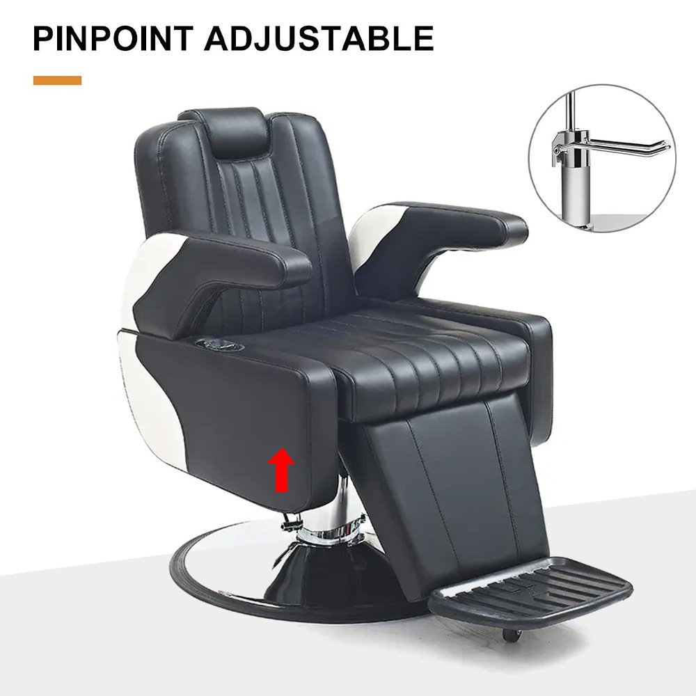 Hot Sale Antique Heavy Duty Hydraulic Salon Chair For Man Vintage Barber Chair In Barber Shop Hair Cutting