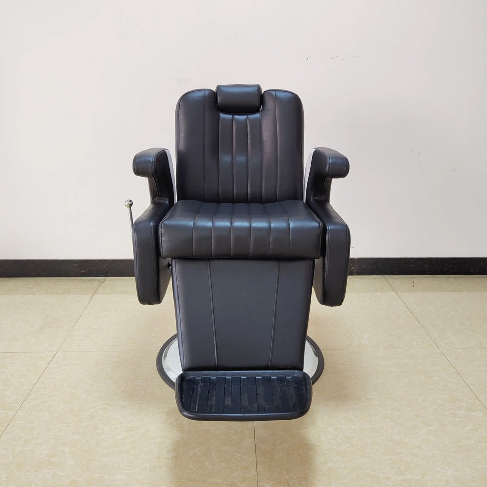 Hot Sale Antique Heavy Duty Hydraulic Salon Chair For Man Vintage Barber Chair In Barber Shop Hair Cutting