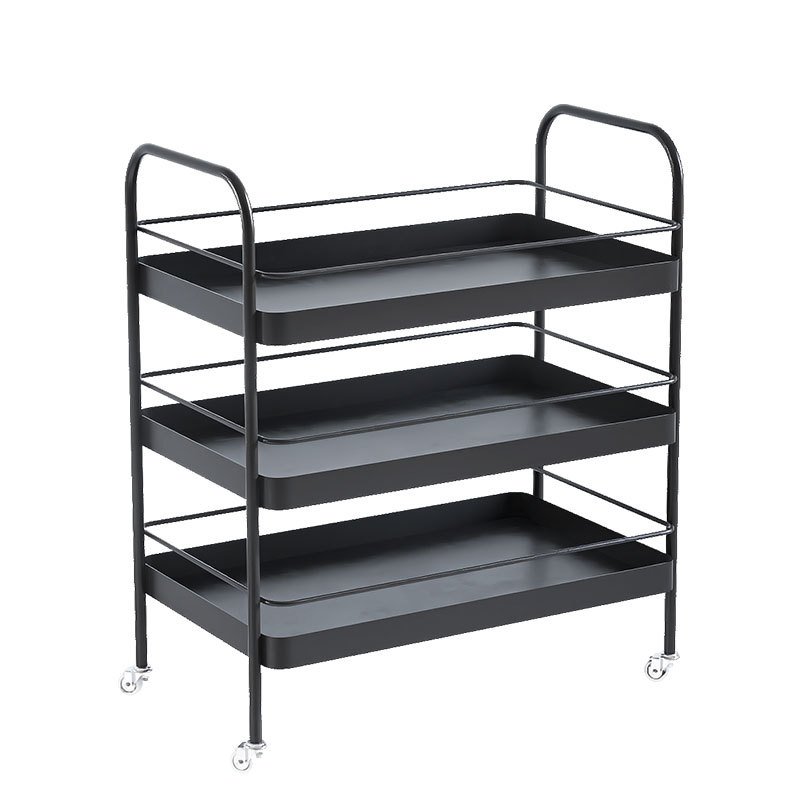 Professional Tool Trolley Rolling Spa Gold Side Makeup Cabinet Organizer Case Beauty Salon Trolley