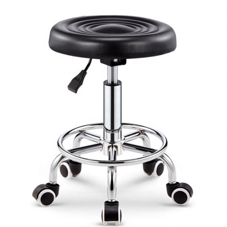 Hot Selling Beauty Salon Equipment Metal Golden Stainless Steel Base Electric Beauty Massage Table With Magnifying Glass