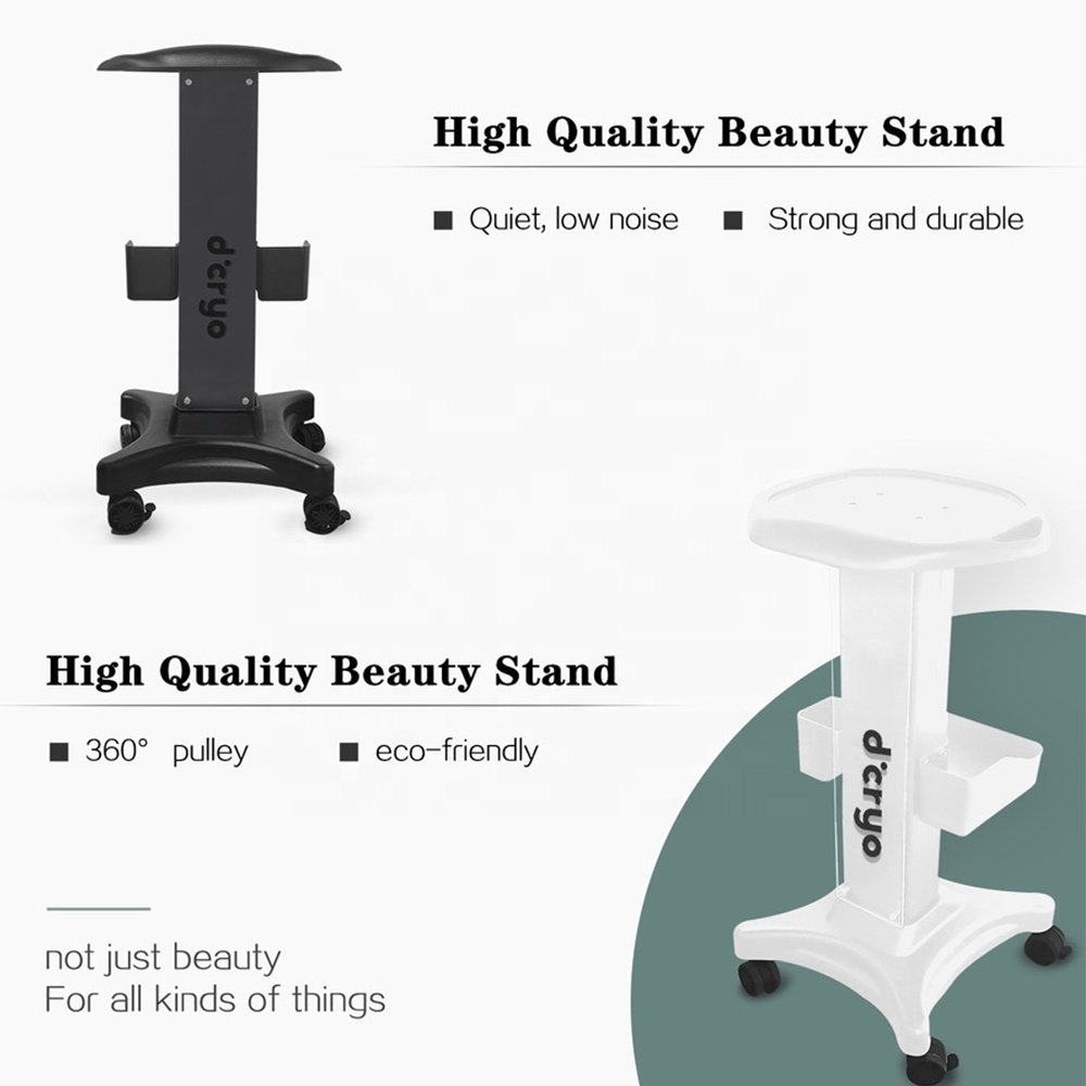 WEIYI fast shipping Factory good quality stand salon trolley with best price laser slimming rf portable tool