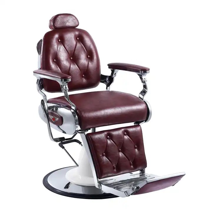 Beauty hair salon barber chair men hairdressing chairs for barber shop reclinable silla de barbero heavy duty customizable
