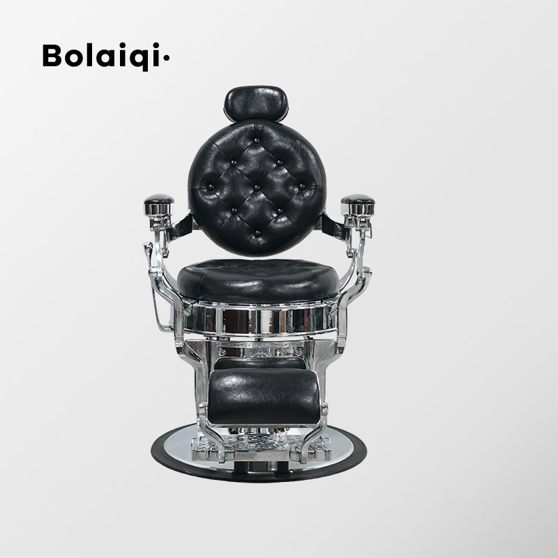 BOLAIQI commercial workshop barber shop reclining barber chair hydraulic pump height adjustable barber chair