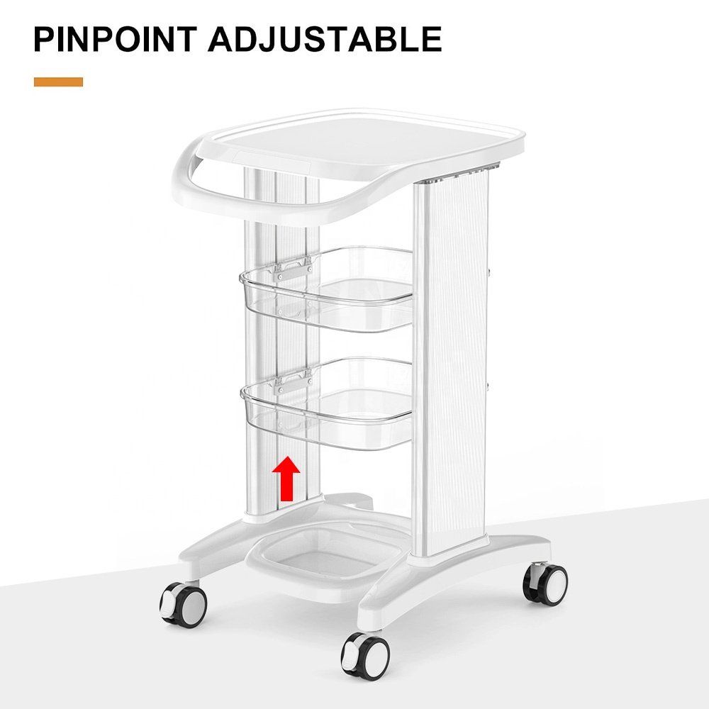 High Quality Custom Eyelash Extension Trolly For Spa Elight Ipl Laser Machine Nail Beauty Salon Trolley Carts