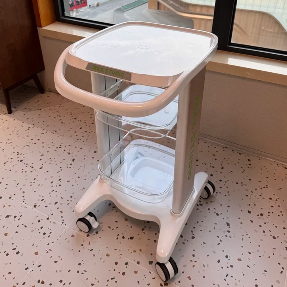 High Quality Custom Eyelash Extension Trolly For Spa Elight Ipl Laser Machine Nail Beauty Salon Trolley Carts