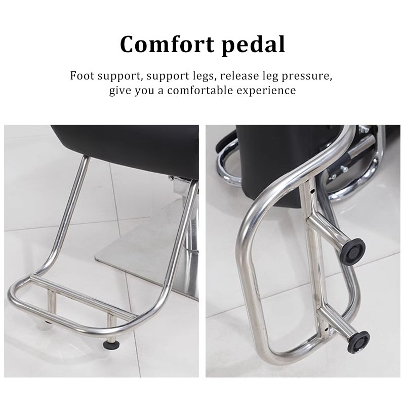 Factory Wholesale Hot Sale Cheap Modern Metal Frame Hair Salon Styling Barber Chair