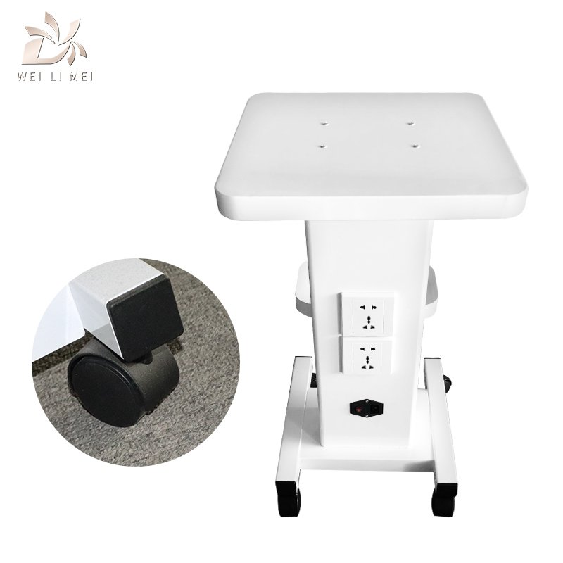 hot selling great price salon rolling trolley beauty cart built in socket